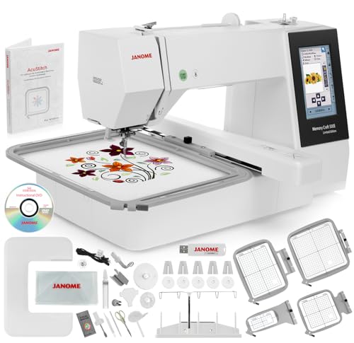 Janome Memory Craft 500E Embroidery Machine