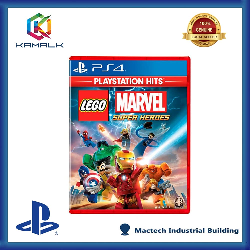 Lego Marvel Super Heroes PlayStation Hits for PlayStation 4