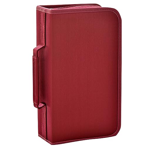 CD Case DVD Storage Holder, DVD Cases Organizer, CD Protective Carrying Binder, Portable CD Wallet for Home Travel Blue 128 Capacity