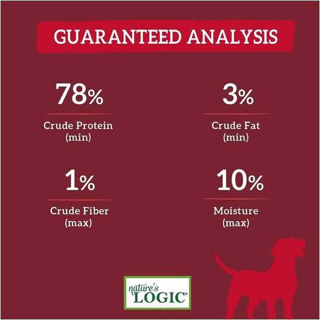 Nature's Logic Beef Lung Dog Treats - Pet Supplies online store