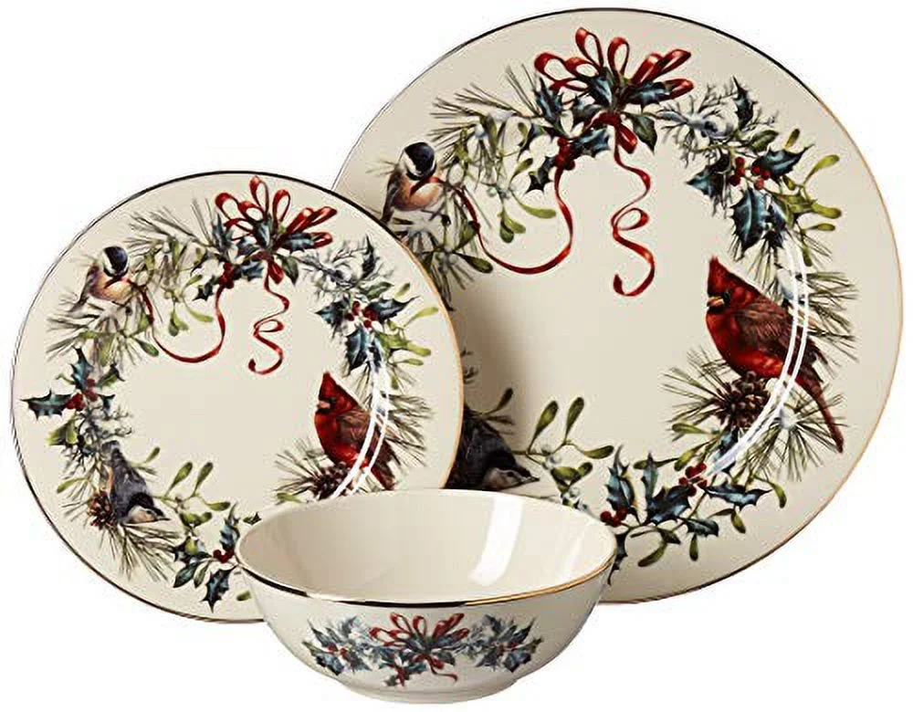 Lenox Winter Greetings 3-Piece Place Setting