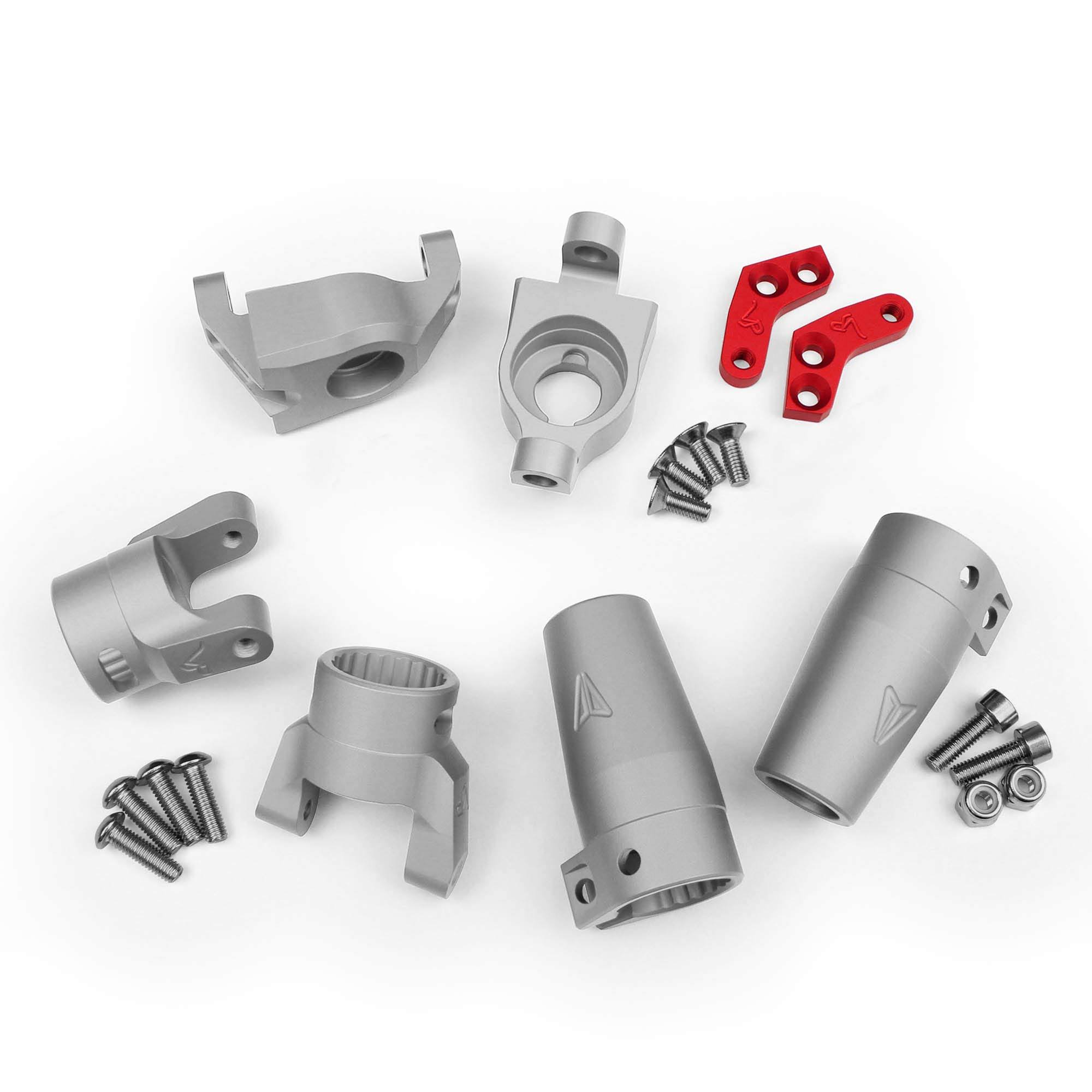 Vanquish Products VPS06510 Axial Wraith Stage One Kit Clear Anodized