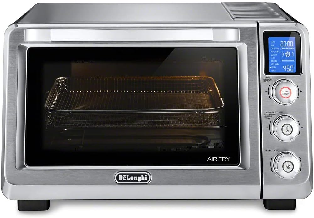 De'Longhi DeLonghi EO241250M Livenza Digital Stainless Steel Countertop Oven, 24L