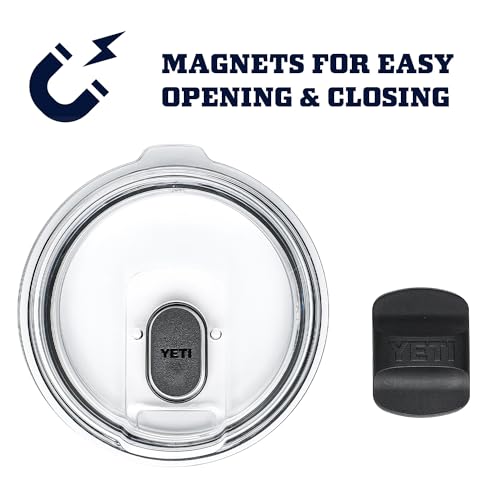 YETI Rambler Lowball, Vacuum Insulated Stainless Steel Stackable Lowball with MagSlider Lid, Stainless Steel, 10 oz (296 ml)