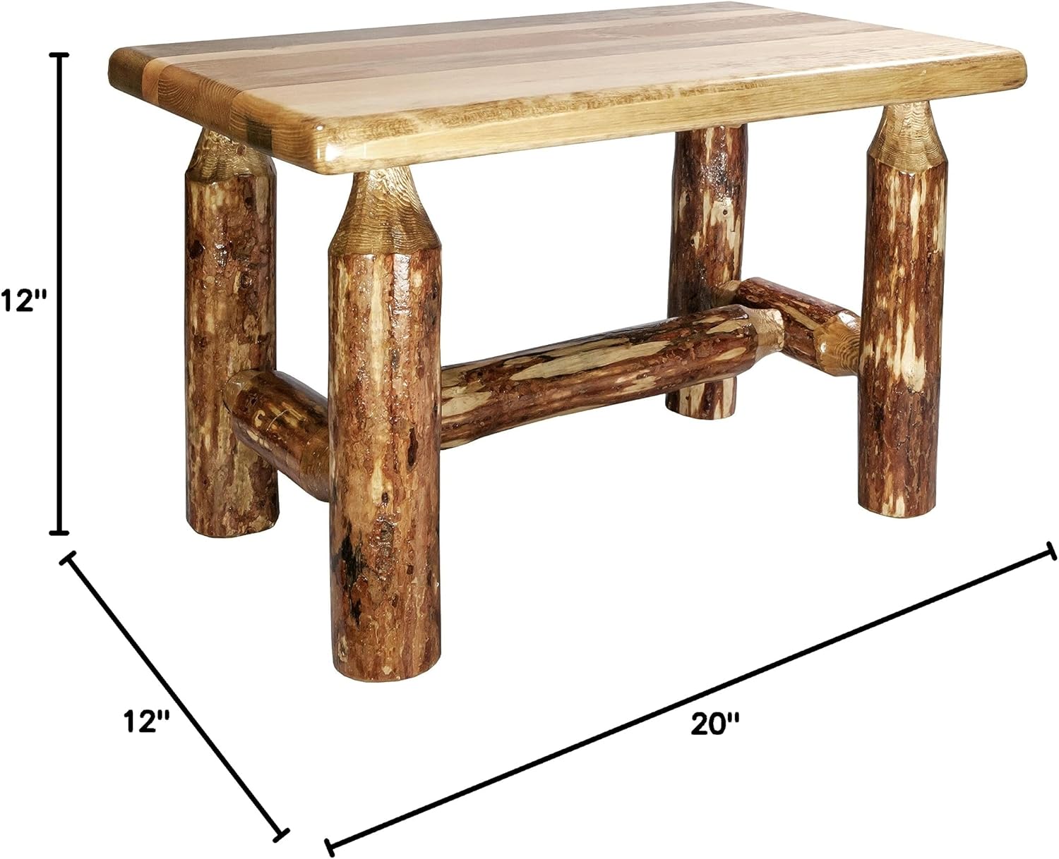 Montana Woodworks Glacier Country Collection Ottoman