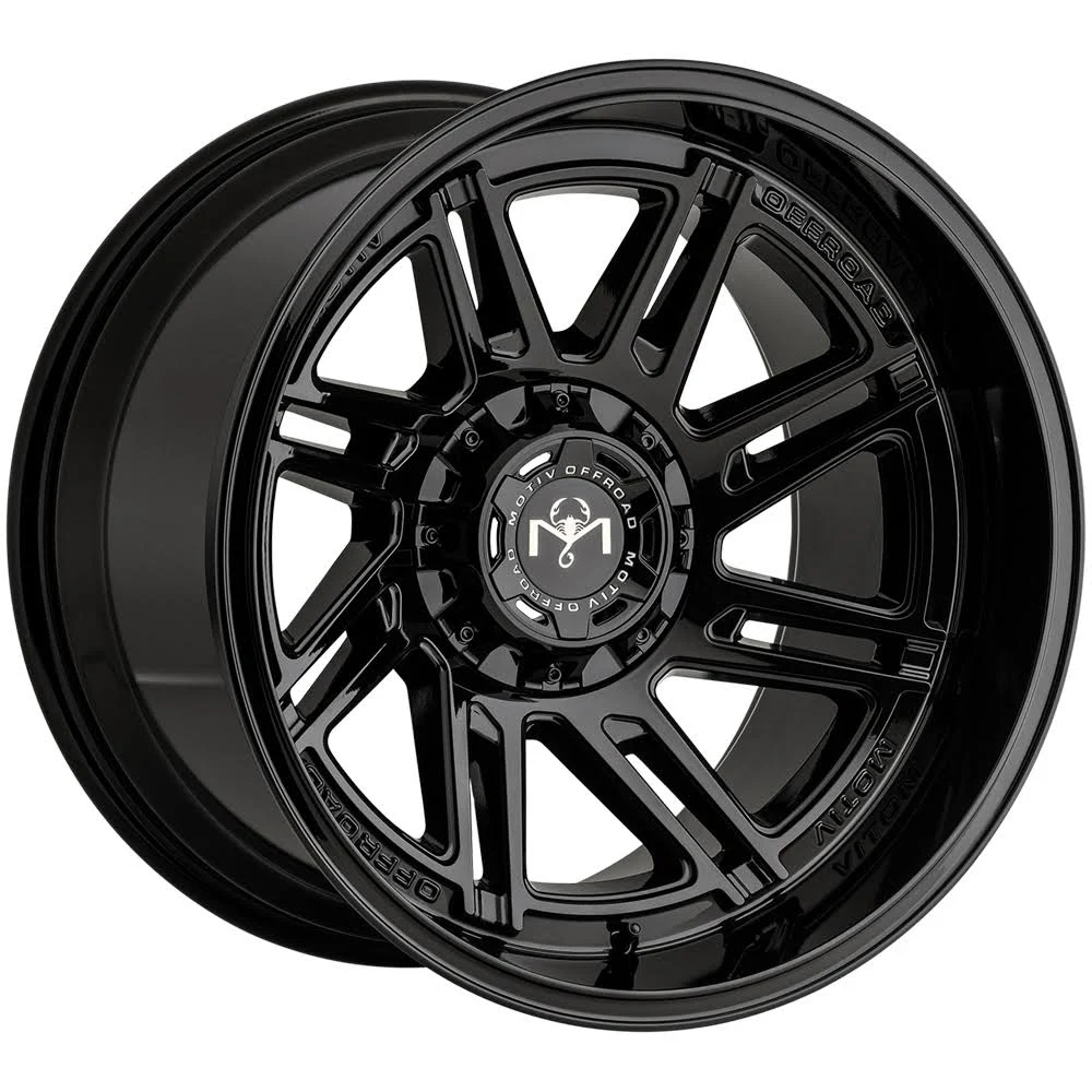 Motiv Offroad 425B 22x10 8x170 -12et Gloss Black Wheel