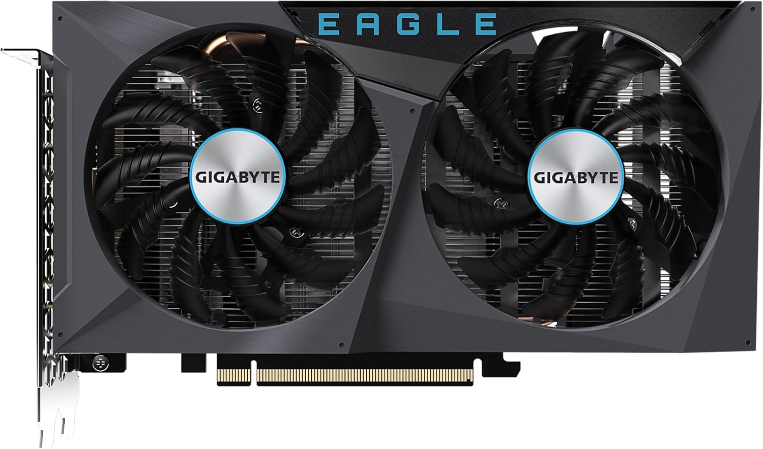 Gigabyte NVIDIA GeForce RTX 3050 EAGLE Graphics Card - 8GB GDDR6, 128-bit, PCI-E 4.0, 1777MHz Core Clock, 1x DP 1.4, 1 x HDMI 2.1, NVIDIA Ampere - GV-N3050EAGLE-8GD