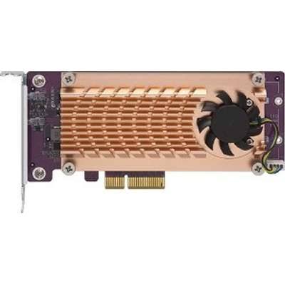 QNAP QM2-2P-244A Dual M.2 22110/2280 PCIe SSD Expansion Card PCIe Gen2