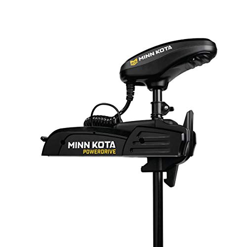 Minn Kota Pontoon Bow-Mount Electric Trolling Motor with PowerDrive Foot Pedal, 70 Lb. Thrust, 48 in. Shaft, Freshwater