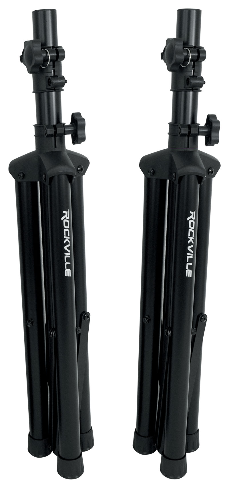 Rockville RPG2X10 Package PA System Mixer/ Amp+10 inch Speakers+Stands+Mics+ Bluetooth