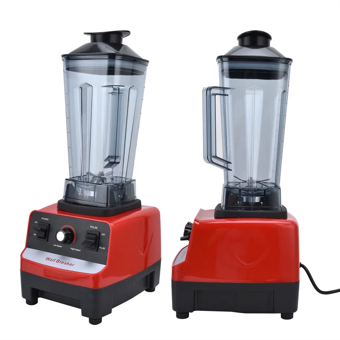 Jademall Professional Blender for Kitchen, Blender with Timer Stainless Steel Blades, High Speed Blenders Powerful Countertop Blender