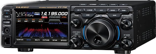 Yaesu FT-710AESS 100 Watt Deluxe SDR DSP HF and 6M Transceiver