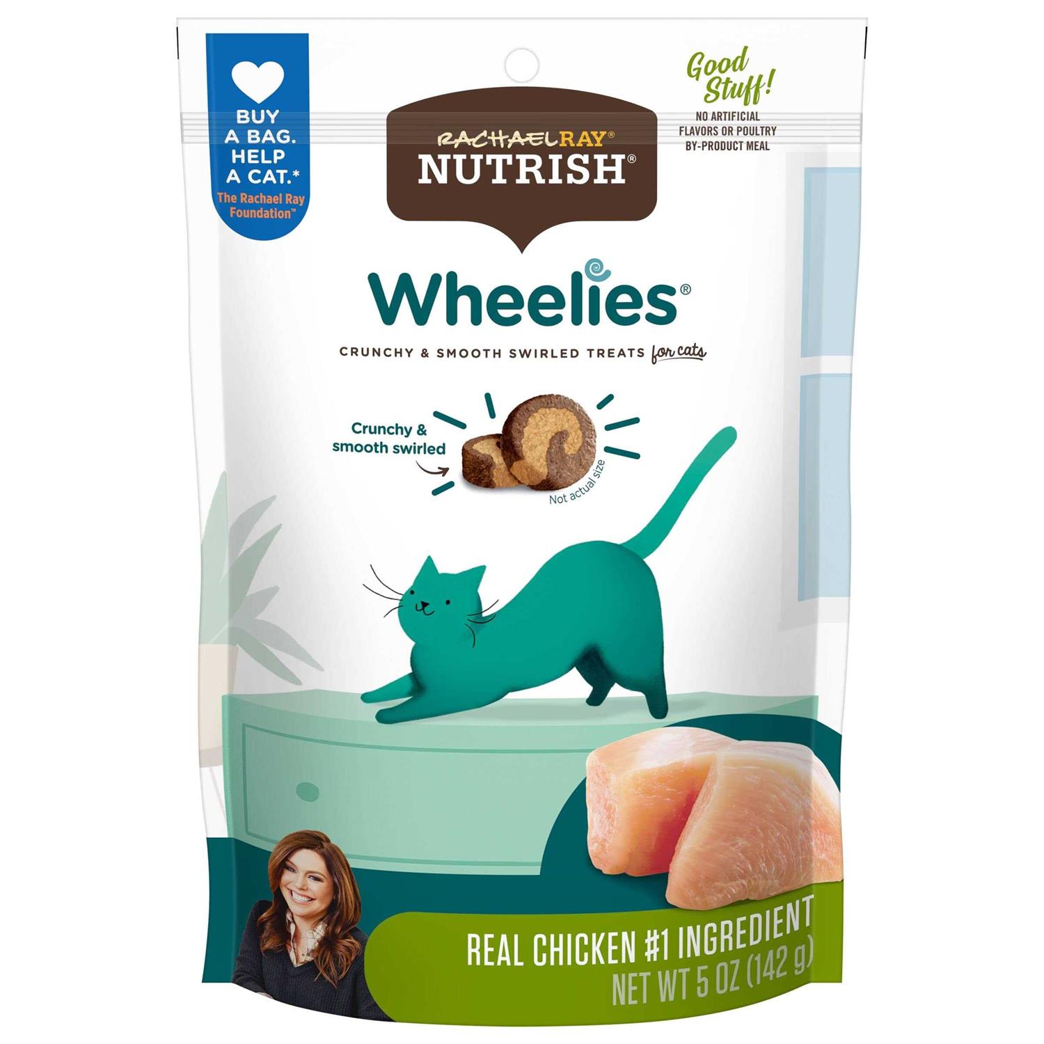 Rachael Ray Nutrish Wheelies Cat Treats - Pet Supplies online store