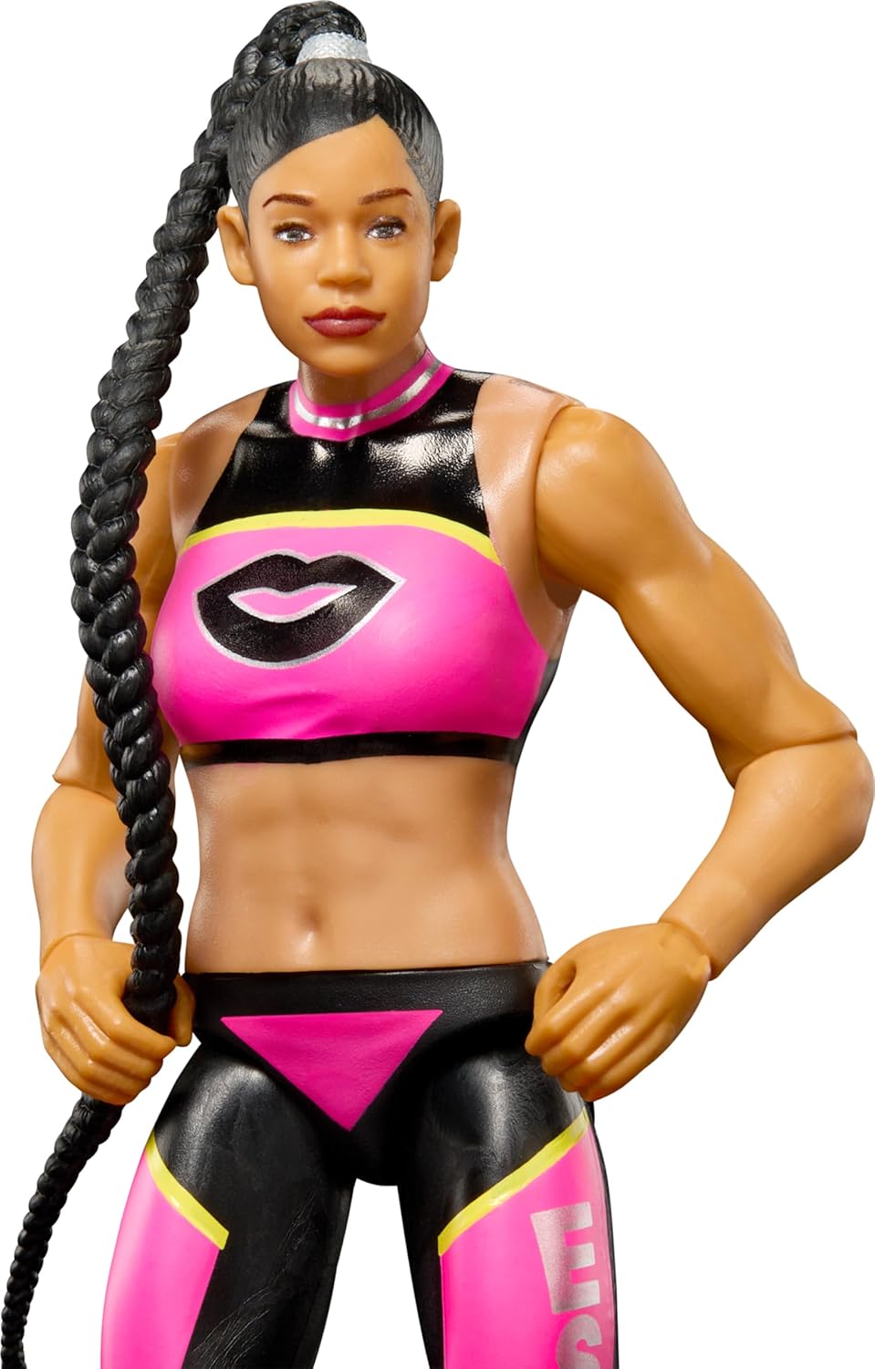 Mattel WWE Action Figure, 6-inch Collectible Bianca Belair with 10 Articulation Points & Life-Like Look