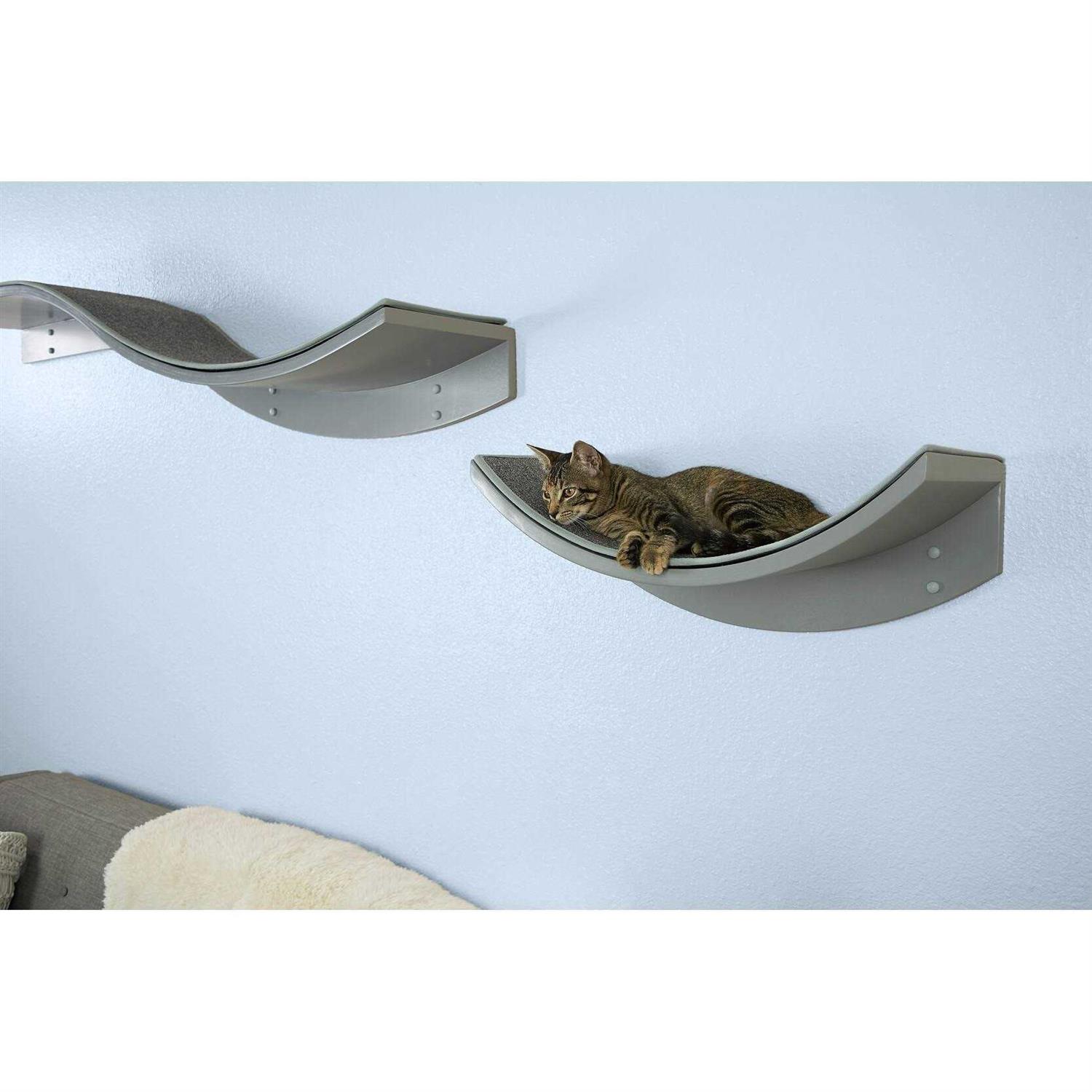 The Refined Feline Lotus Leaf Cat Shelf - Pet Supplies online store