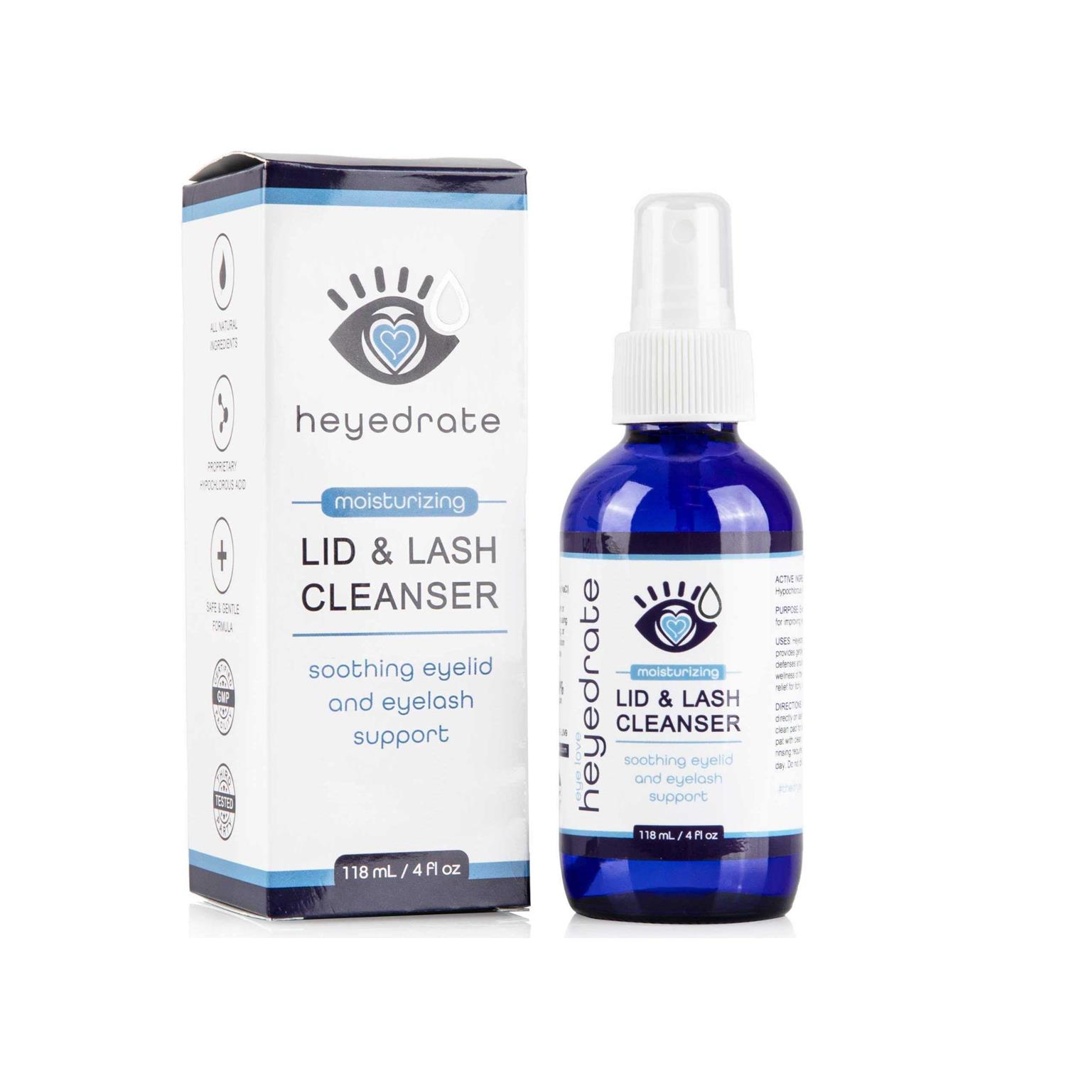 Heyedrate Lid and Lash Cleanser for Eye Irritation and Eyelid Relief - Pet Supplies online store