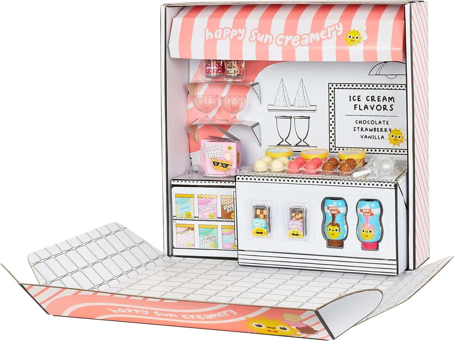 Miniverse Make It Mini Food Ice Cream Social Playset (NOT EDIBLE!) - Radiant Selections