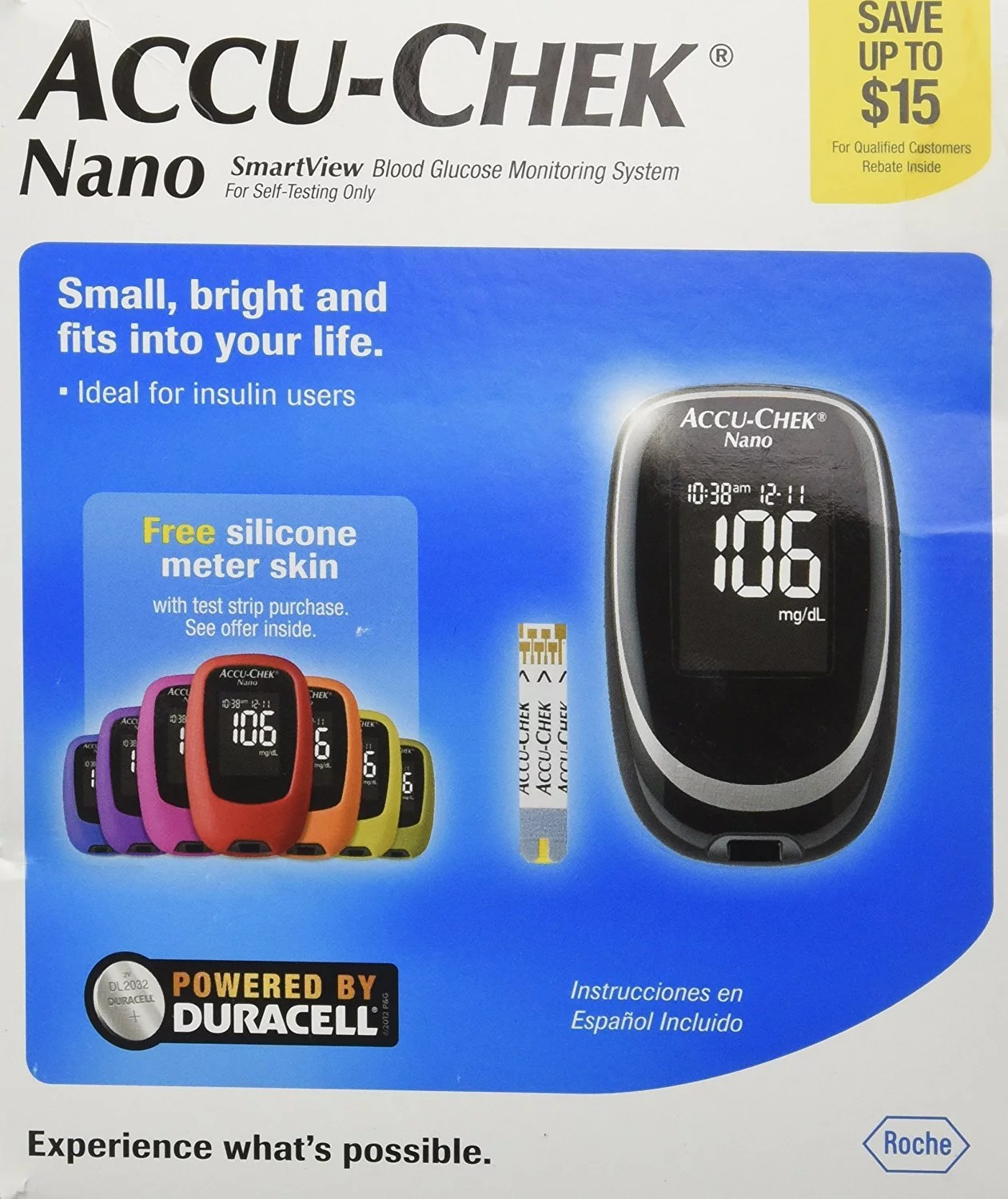 Accu-Chek Nano Smartview Blood Glucose Monitoring System - 1 Kit