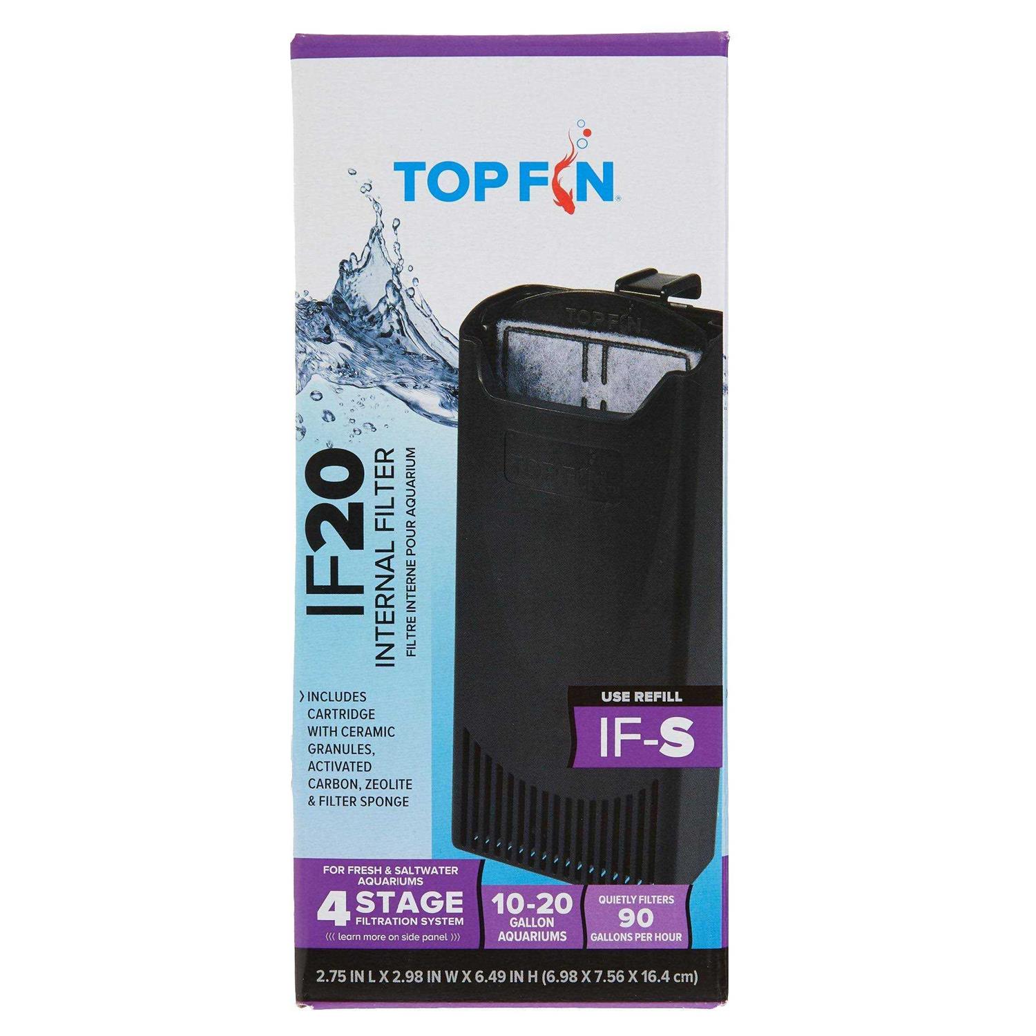 Top Fin IF20 Internal Filter - Pet Supplies online store