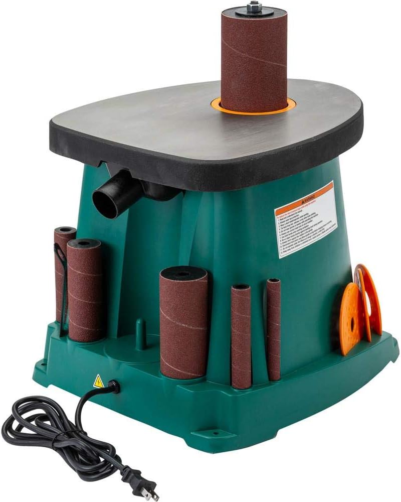 Grizzly Industrial G0739 - Benchtop 1/2 HP Oscillating Spindle Sander