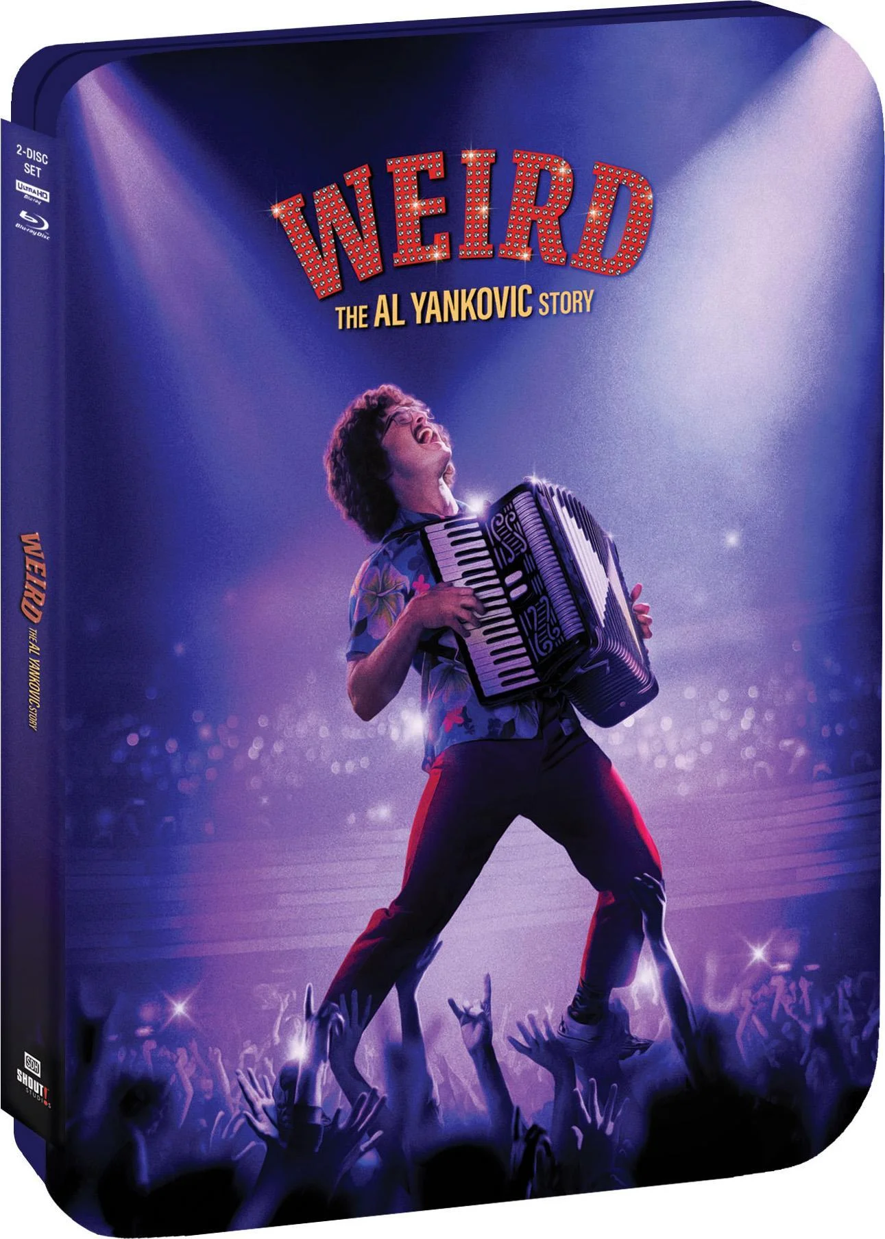 Weird: The Al Yankovic Story (Limited Edition Steelbook) (4K Ultra HD + Blu-ray)