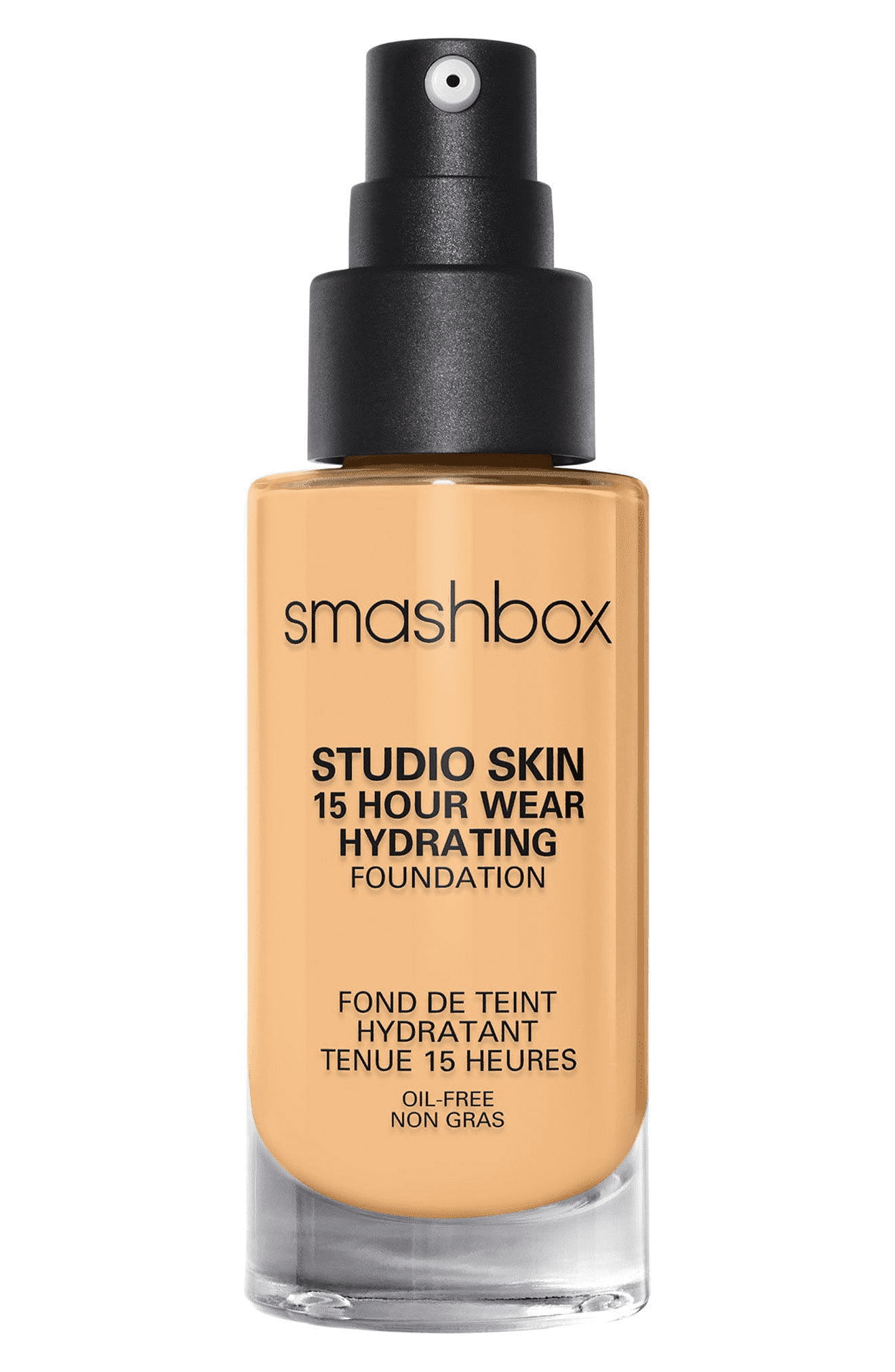 Smashbox Studio Skin 24 Hour Wear Hydrating Foundation 1 oz / 30 ml 2.22 Light-Medium With Neutral Olive Undertone