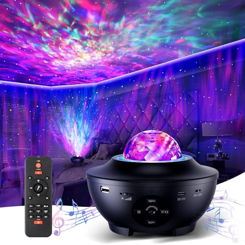 Galaxy Projector Star Projector, Bluetooth Speakers Night Light Timer Remote Control, Room Decor for Teen Girls/Led Lights for Bedroom Decor/Teen Children Adults Gift