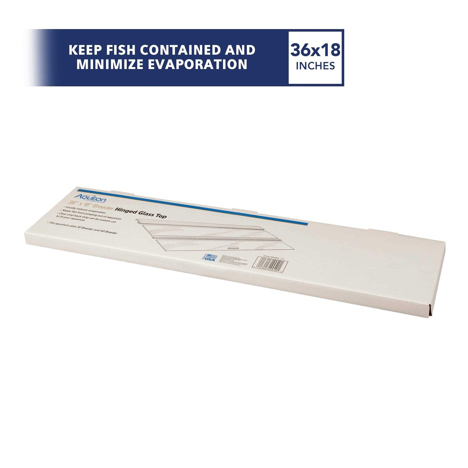 Aqueon Versa Top Hinged Glass Top - Pet Supplies online store