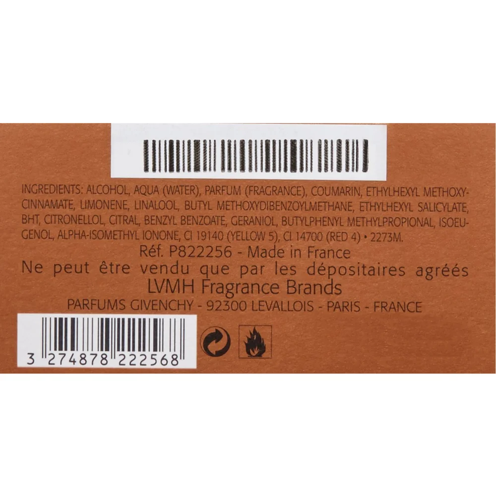 Pi by Givenchy Paris Eau De Toilette Spray 3.3 oz (Pack of 2)