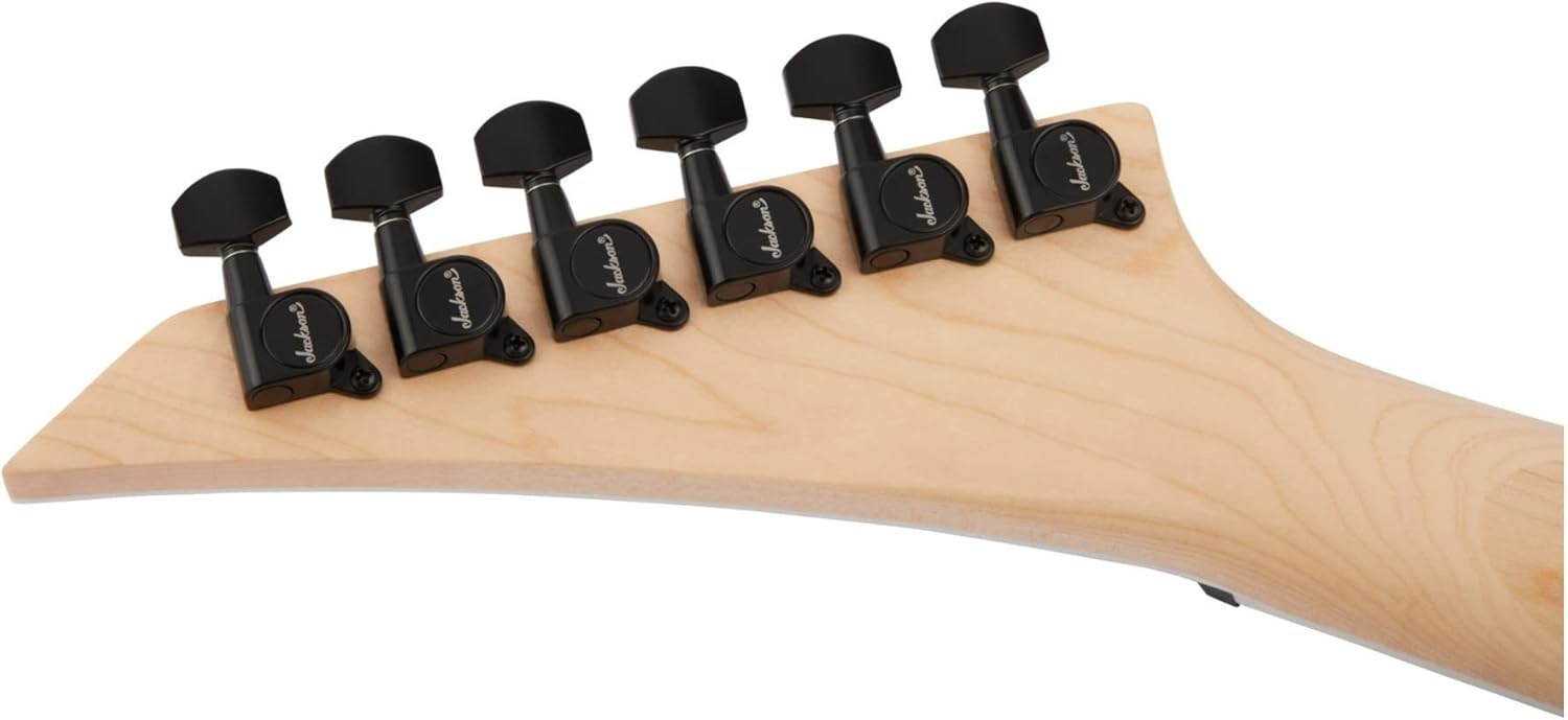 Jackson JS Series Dinky Arch Top JS32Q DKA HT Guitar (Transparent Purple Burst) Bundle with Jackson Dinky Molded Case (2 Items)