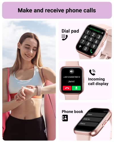 Smart Watch for Women Android & iPhone, Alexa Built-in, 1.8