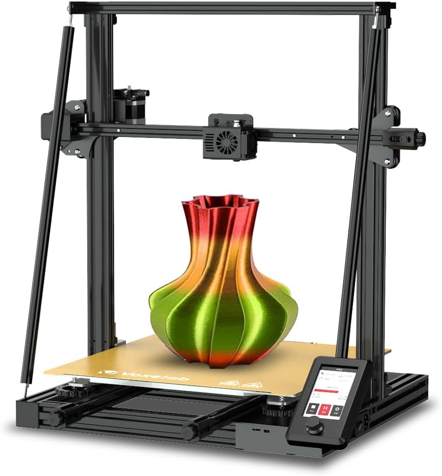 Voxelab Upgraded Aquila X3 Max, FDM 3D Printer 25-Point Auto Leveling and Removable Magnetic PEI Steel Platform, Speed up to 200mm/s, 400×400×400mm Printing Size