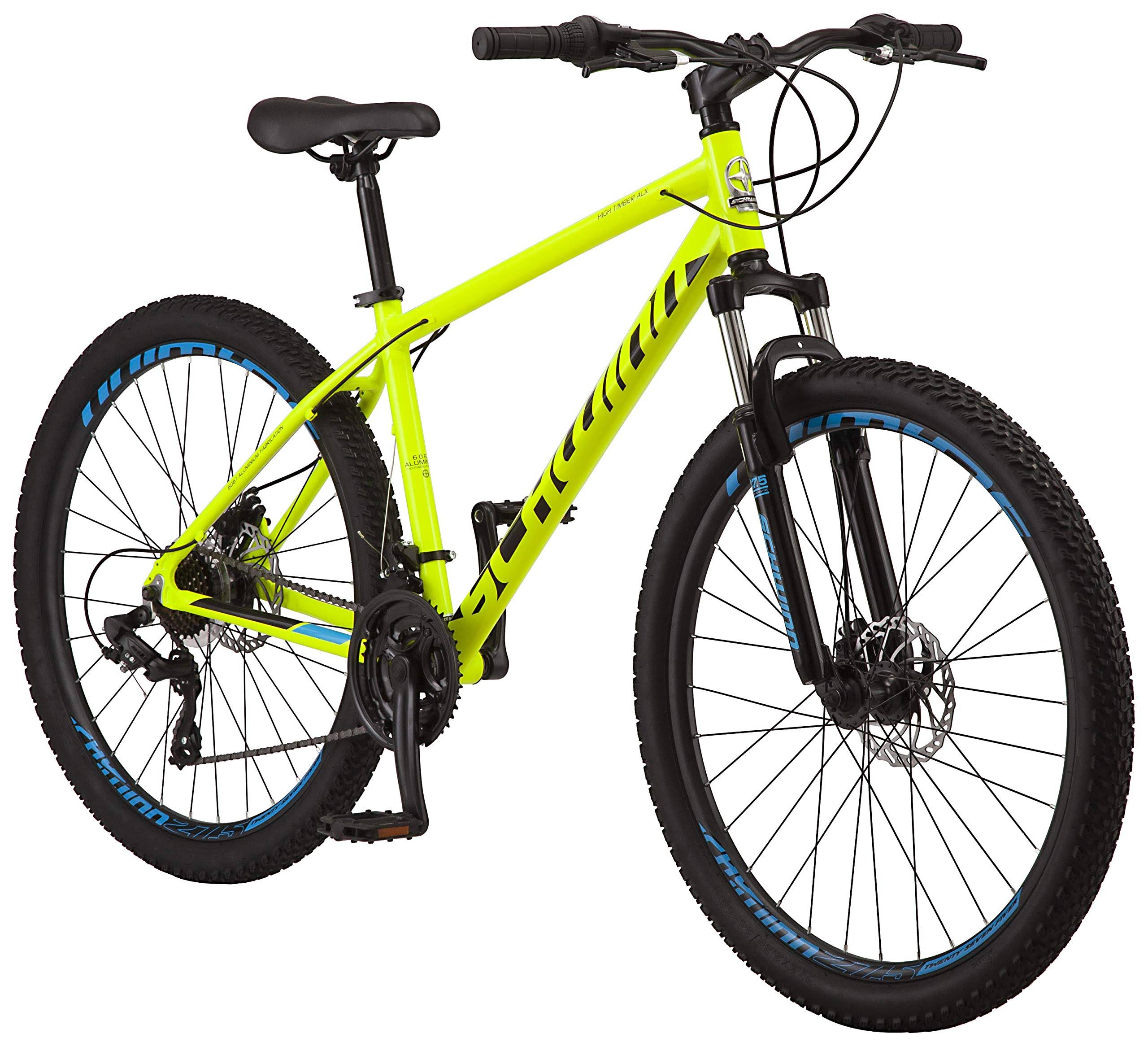 Schwinn High Timber ALX 27.5 27.5x22 Yellow Mountain Bike