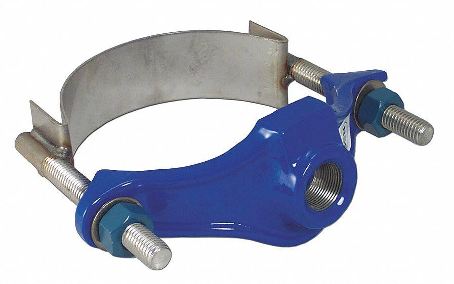 Smith-Blair 31500025606000 Saddle Clamp,2 In,outlet Pipe 3/4 in