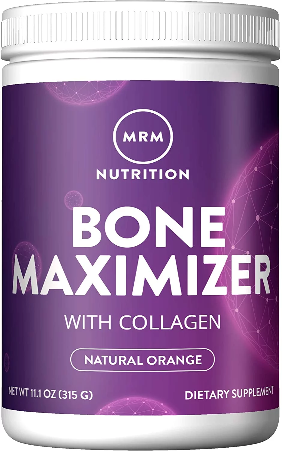 MRM (Metabolic Response Modifiers) Bone Maximizer with Collagen Powder - Orange 315 g Powder