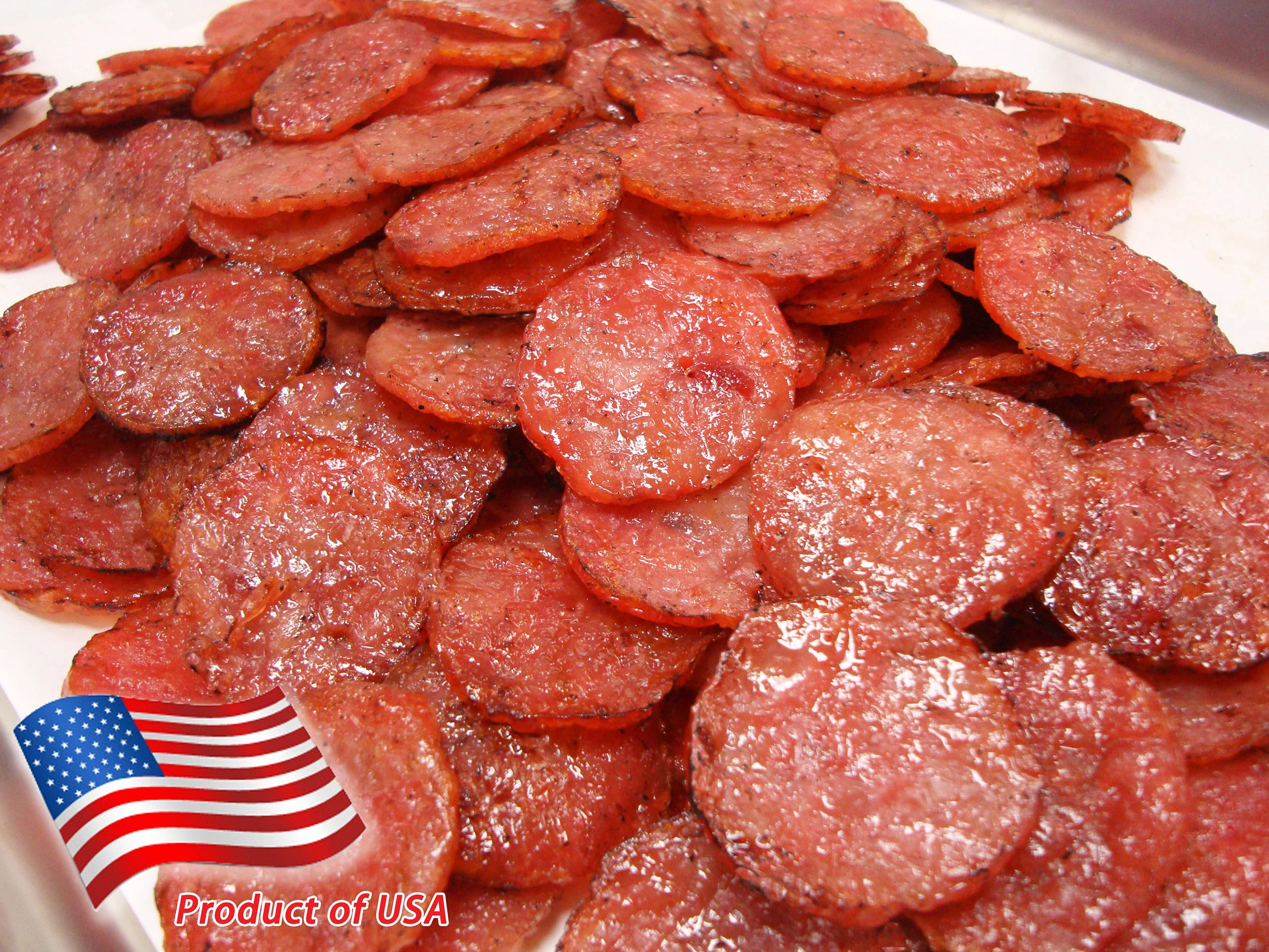 Singapore-Style Fire-Grilled Tender Pork Jerky (Original Flavor - Medallion Shaped 8 oz.) *Grilled Fresh to Your Order *Shipped the Same Day - L.A. Times 