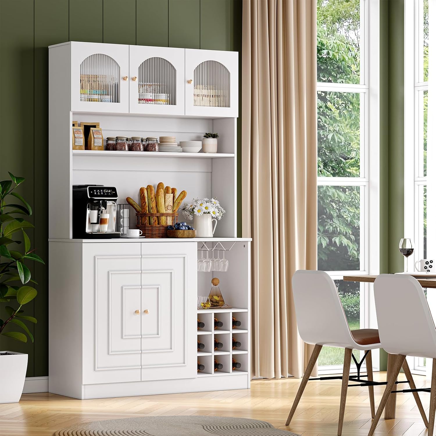 Kitchen Pantry Cabinet with Storage, 71