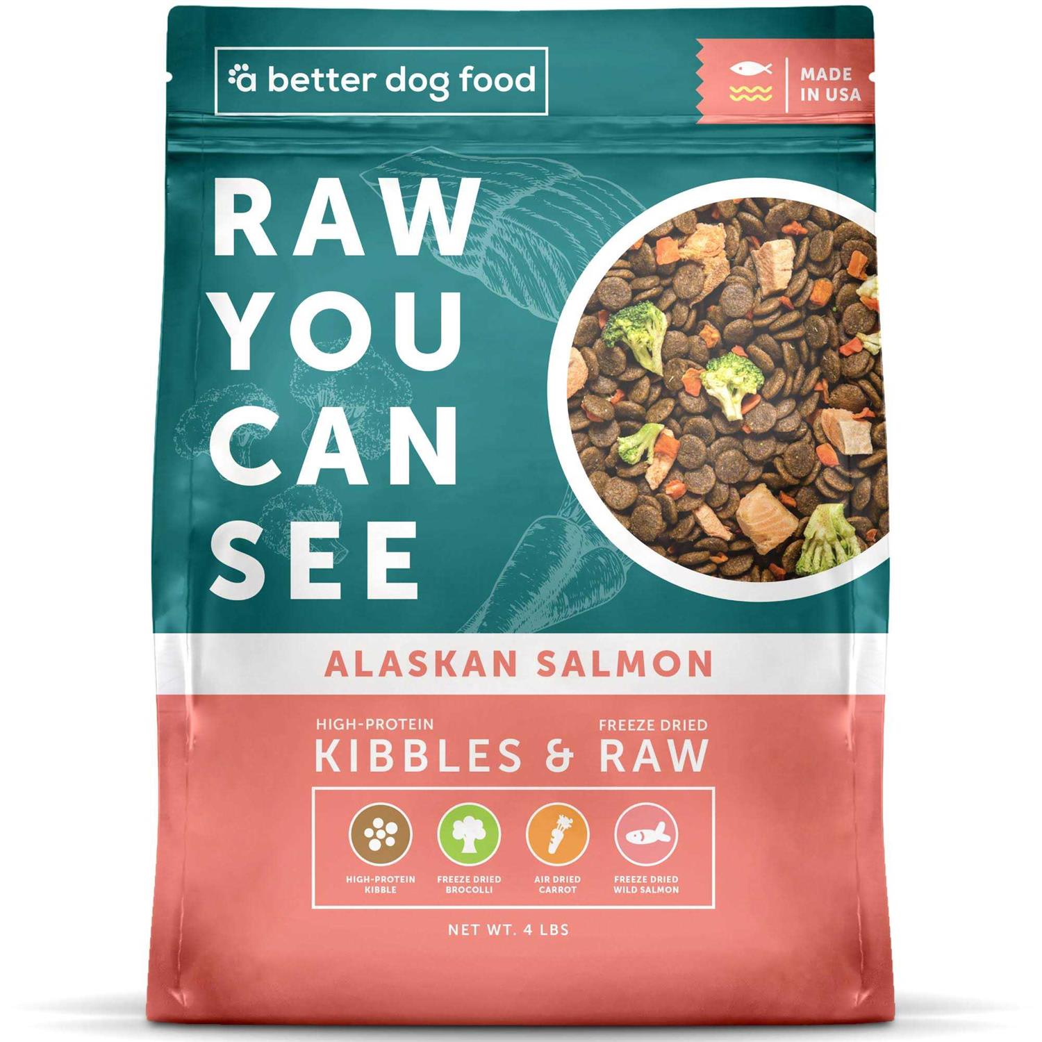A Better Dog Food Salmon Raw You Can See - Pet Supplies online store