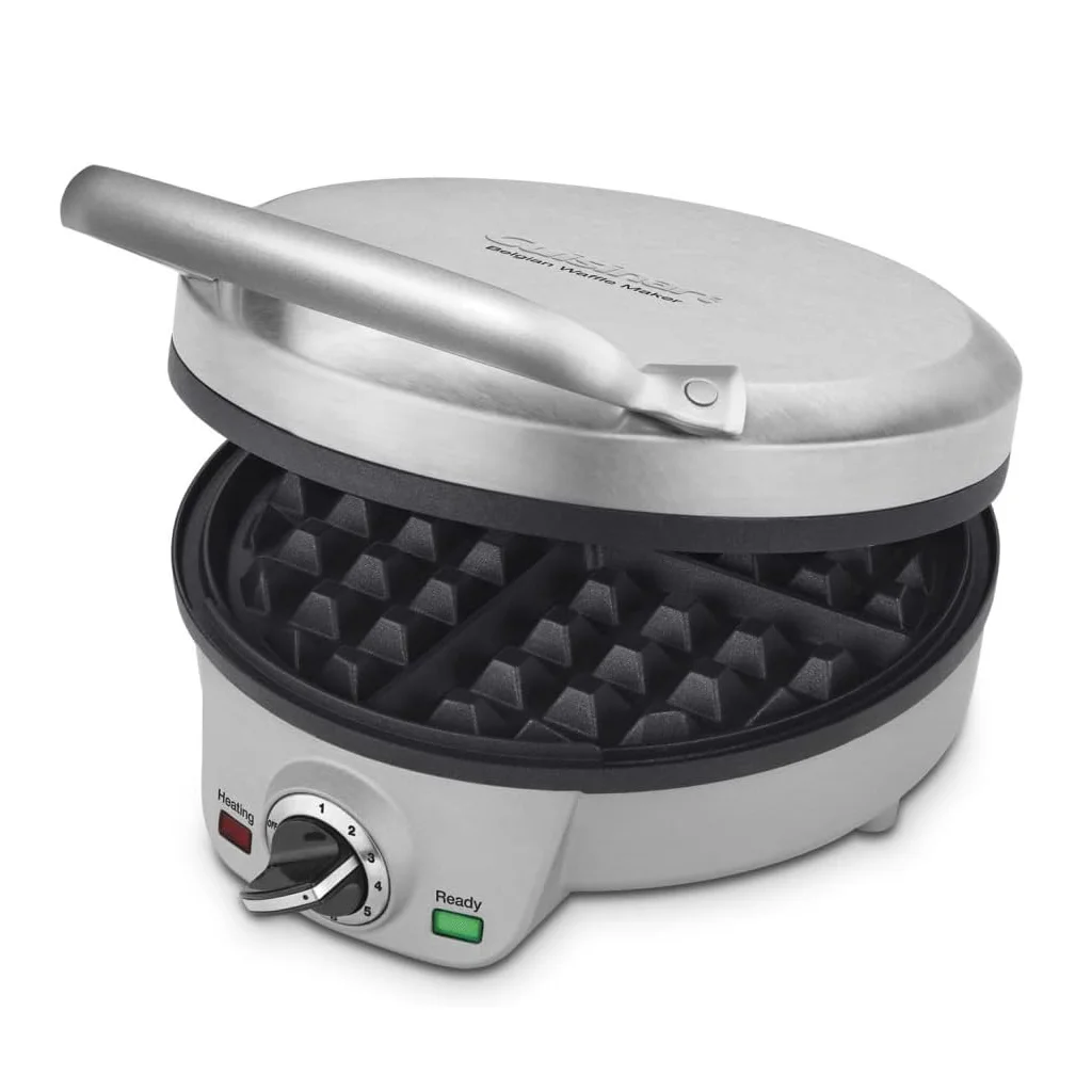 Cuisinart 4-Slice Belgian Waffle Maker, Round