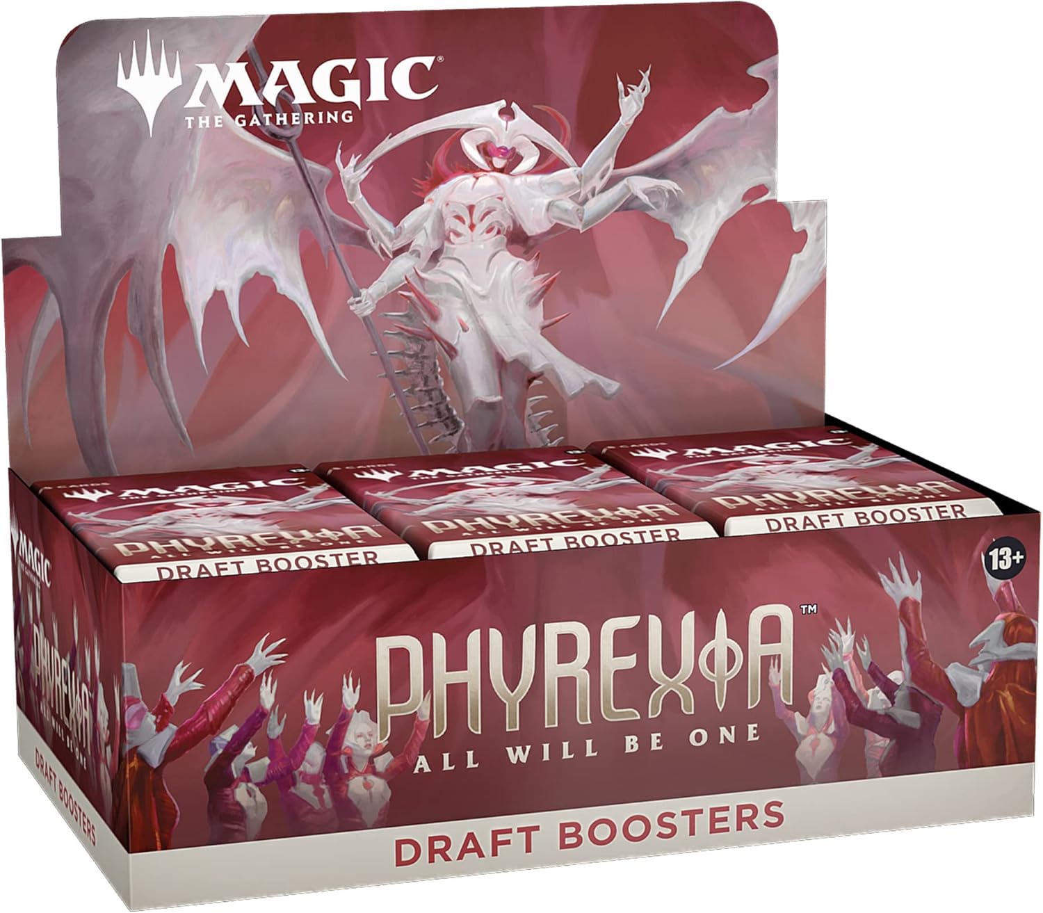 Magic: The Gathering Phyrexia: All Will Be One Draft Booster Box | 36 Packs (540 Magic Cards)
