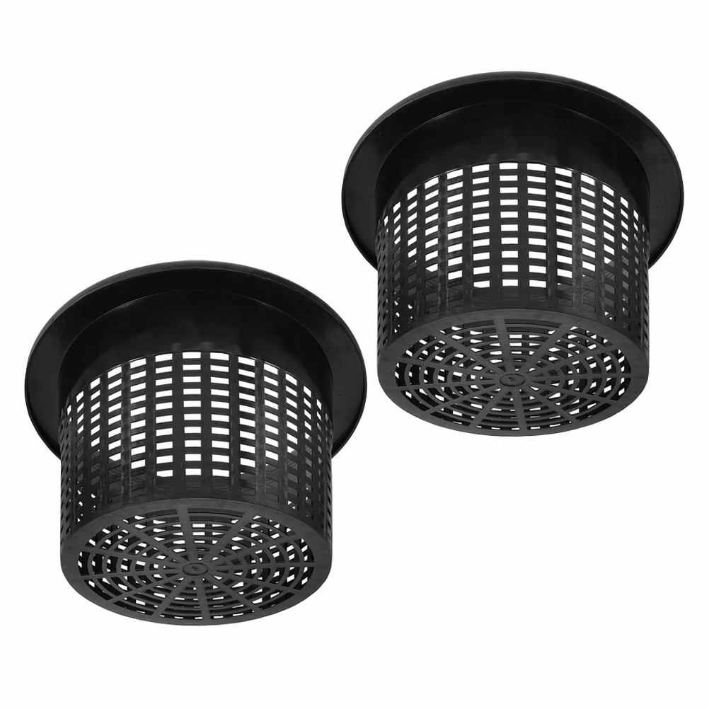 2 Pcs Plant Pots Aquatic Basket Hydroponic Flower