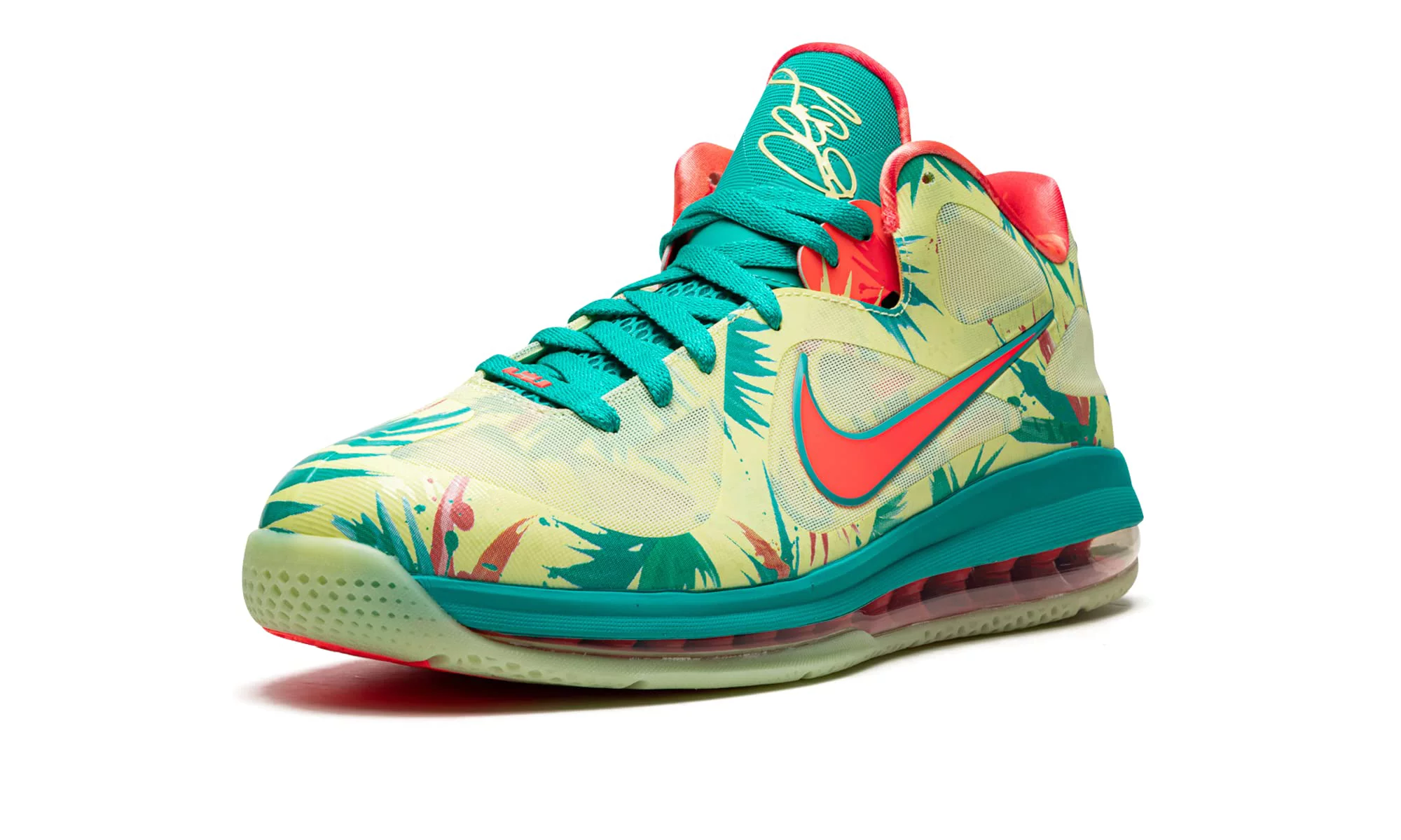 Nike Mens LeBron IX Low Basketball Shoes (9.5) - Radiant Selections