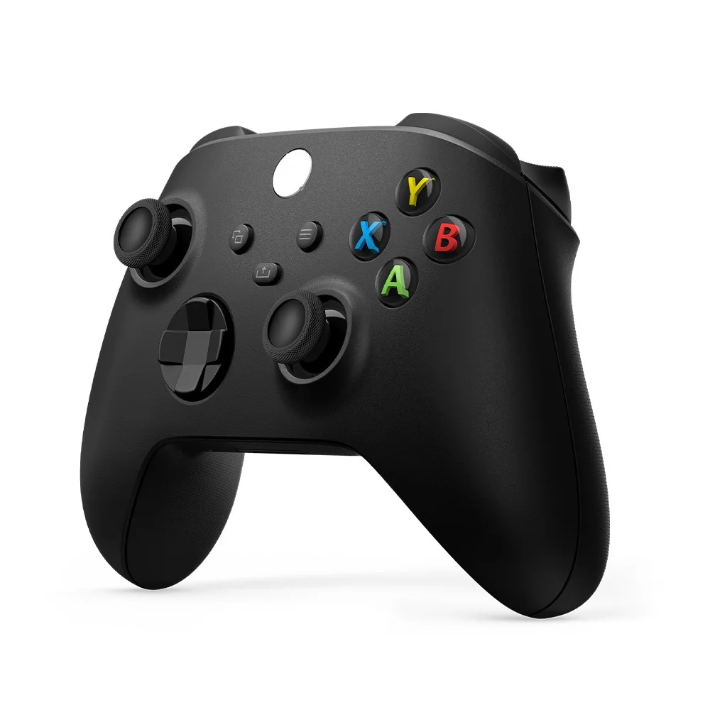 Restored Microsoft Xbox One Game Console 500GB Black with Two Retrofam Controllers (Refurbished)