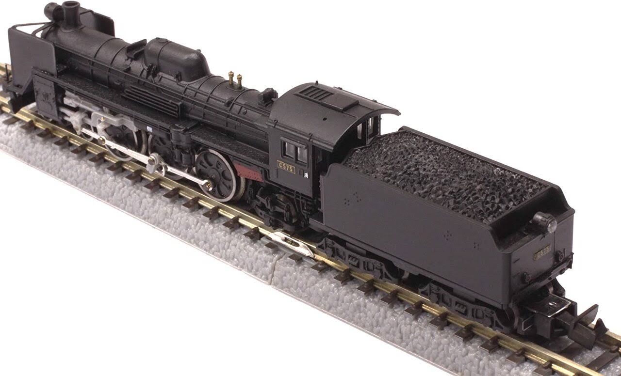 Rokuhan Z Gauge - T027-4 Jnr C57 Locomotive Unit 5 Standard Type Train