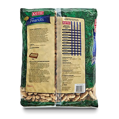 Kaytee Peanuts in Shell for Wild Birds, Two 5 Pound Bags