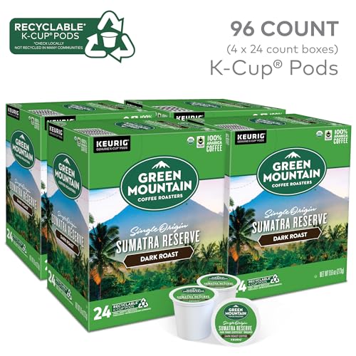 Green Mountain Coffee Roasters Dark Magic Keurig Single-Serve K-Cup Pods, Dark Roast Coffee, 72 Count