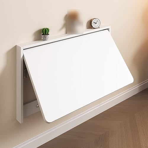 Fold Down Laundry Table,Wall Mounted Desk Folding,Folding Wall-Mounted Drop-Leaf Table,Space Saving,for Kitchen Laundry Room Bathroom Bedroom,Folding Design. (Size : L60*W40cm)