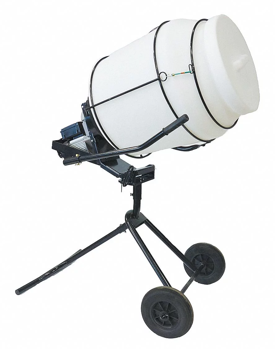 Kushlan Products White Food Grade Mixer,120V,3/4HP  450DD