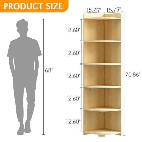 IOTXY 6-Tier Open Corner Shelf - 71