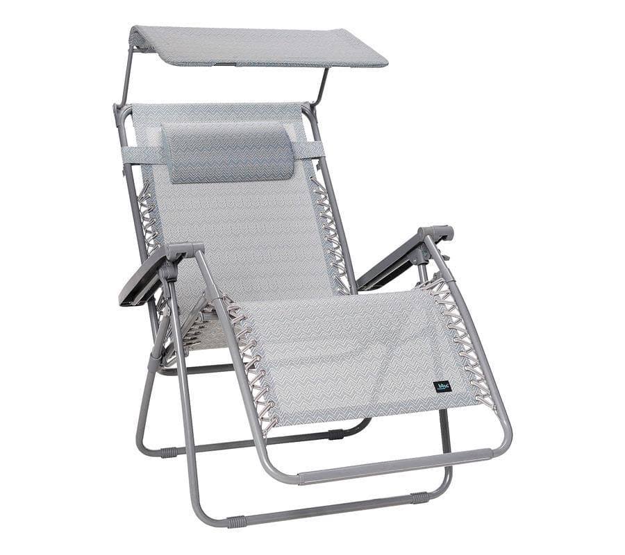 Bliss Hammocks Deluxe XL 30x22 Gravity-FreeRecliner Chair ,Platinum Fern
